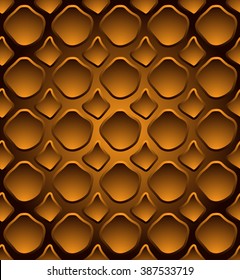 Abstract seamless pattern - snake leather style