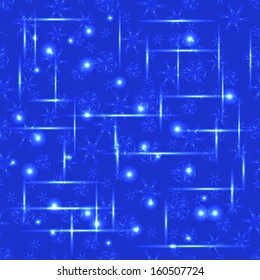 abstract seamless pattern with snowflakes. eps10
