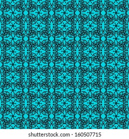 abstract seamless pattern with snowflakes or flowers