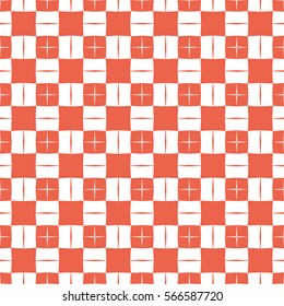 Abstract seamless pattern of soft red color for wallpapers and background.