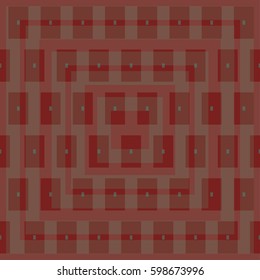 Abstract seamless pattern with squares