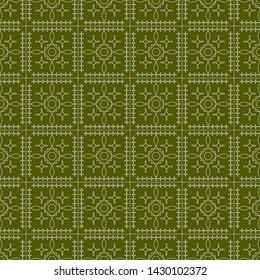 Abstract seamless pattern of squares with a pattern. Bright modern stylish texture. Ceramics, textiles, fabric, paper, wallpaper, print, magazine, flyer, booklet. Template for your design. 
