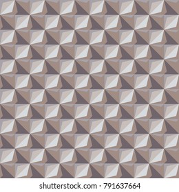 Abstract seamless pattern of squares and diagonal forms.
