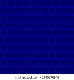 Abstract seamless pattern with squares holes in blue colors