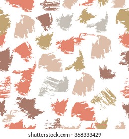Abstract Seamless Pattern with Stains. Grunge texture .  Vector .