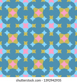 Abstract seamless pattern with stars. Colorful vector background EPS10