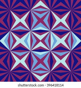 Abstract Seamless Pattern with stars. Endless texture can be used for wallpaper, pattern fills, web page background, surface texture.
