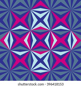 Abstract Seamless Pattern with stars. Endless texture can be used for wallpaper, pattern fills, web page background, surface texture.