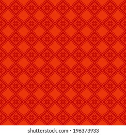 Abstract seamless pattern with stars or flowers. ethnic background 