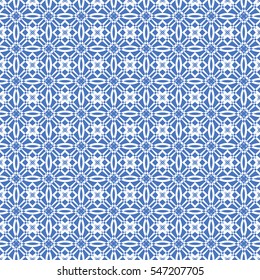 Abstract seamless pattern of Steel Blue color for wallpapers and background.