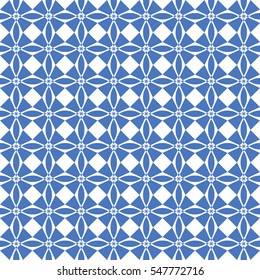 Abstract seamless pattern of Steel Blue color for wallpapers and background