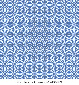 Abstract seamless pattern of Steel Blue color for wallpapers and background.