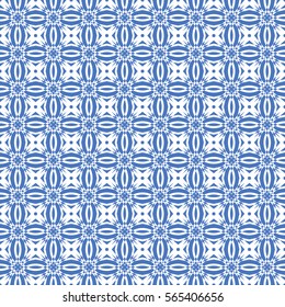 Abstract seamless pattern of Steel Blue color for wallpapers and background.