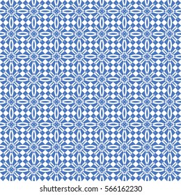 Abstract seamless pattern of Steel Blue color for wallpapers and background.