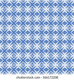 Abstract seamless pattern of Steel Blue color for wallpapers and background.