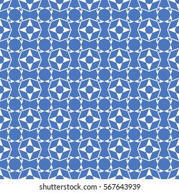 Abstract seamless pattern of steel Blue color for wallpapers and background.