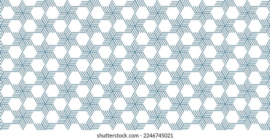 Abstract seamless pattern with streak Jewish stars vector illustration