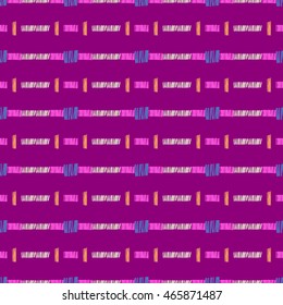 Abstract seamless pattern, stripe ornament. Vector background. Digital paper