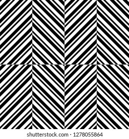 Abstract seamless pattern. with Stripes, lines. Geometric vector background. Black and white texture. Graphic modern pattern.