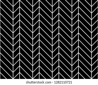 Abstract seamless pattern. with Stripes, lines. Geometric vector background. Black and white texture. Graphic modern pattern.