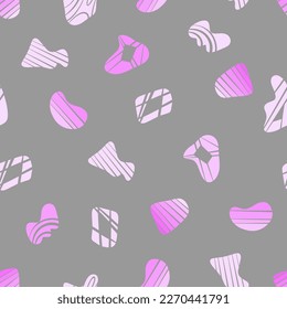 Resumen de un patrón sin fisuras en estilo abstracto. Esbozo de moda. Diseño de mosaicos.