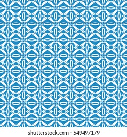 Abstract seamless pattern of Summer sky Blue color for wallpaper and background