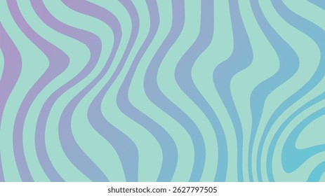 Abstract seamless pattern with swirling waves design creates a vibrant textile texture