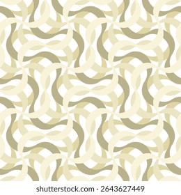 Abstrato padrão sem emenda com linhas emaranhadas - ilustração vetorial desenhada à mão.