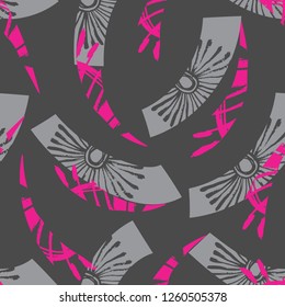 Abstract seamless pattern for textile, clothes, wrapping paper.