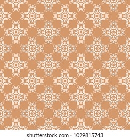 Abstract seamless pattern for textile, fabrics or wallpapers. Colored background