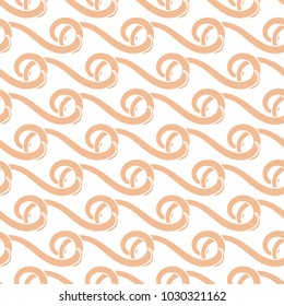 Abstract seamless pattern for textile, fabrics or wallpapers. Colored background