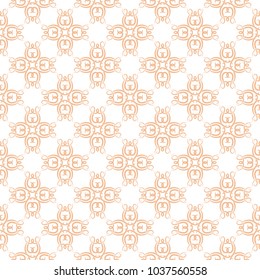 Abstract seamless pattern for textile, fabrics or wallpapers. Colored background
