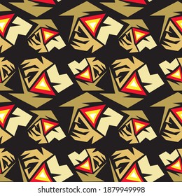 abstract seamless pattern for textile usable