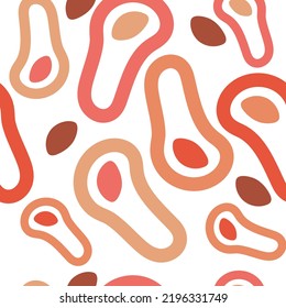 Abstract seamless pattern, texture, background, wallpapers, endless ornament, repeating print. Geometric simple abstract shapes for textiles, wrapping paper, fabric, packaging design, cover design