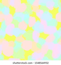 Abstract seamless pattern with textures for fabric, prints, backgrounds. Pastel shades.