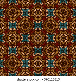 Abstract seamless pattern. This pattern can be used for wallpaper, pattern fills, web page background, surface textures. Vector illustration