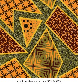 Abstract seamless pattern. This pattern can be used for wallpaper, pattern fills, web page background, surface textures. Vector illustration