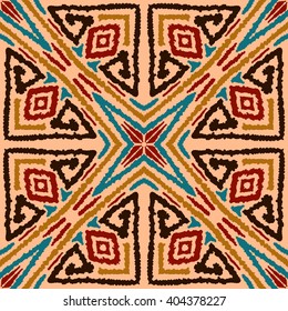 Abstract seamless pattern. This pattern can be used for wallpaper, pattern fills, web page background, surface textures. Vector illustration