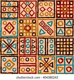 Abstract seamless pattern. This pattern can be used for wallpaper, pattern fills, web page background, surface textures. Vector illustration