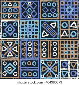 Abstract seamless pattern. This pattern can be used for wallpaper, pattern fills, web page background, surface textures. Vector illustration