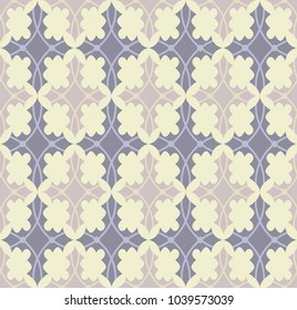 Abstract seamless pattern with traditional oriental ornament from Asia