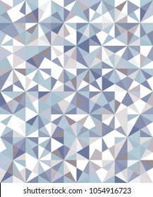 Abstract seamless pattern of triangles.