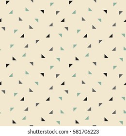 Abstract seamless pattern with triangles