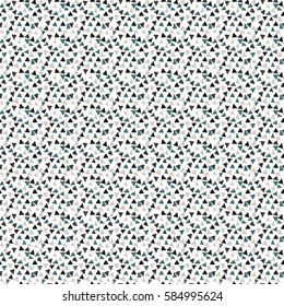 Abstract seamless pattern with triangles