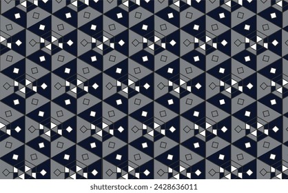 Abstract seamless pattern with triangles. Repeating geometric tiles.  Modern stylish texture. Contemporary graphic design. Design for textile, fabric, wallpapers