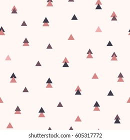 Abstract seamless pattern with triangles.triangle background