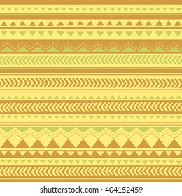 Abstract seamless pattern. Tribal texture. Boho stripes. Vintage ethnic backdrop.