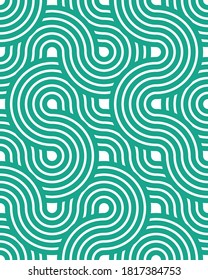 Abstract seamless pattern twist lines.Vector illustration
