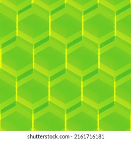 Abstract seamless pattern with urban geometric elements, scuffed. Sport neon texture background. Football and soccer ball wallpaper.