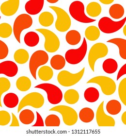 abstract seamless pattern vector